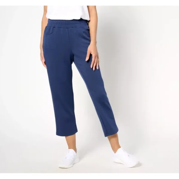 Shop All<Belle Body by Kim Gravel Regular ScubaLuxe Cropped Pant - a world of fashionable women's clothing, including a wide selection of dresses and trendy accessories.