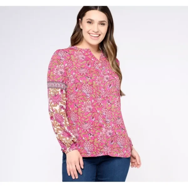 Shop All<Belle Boho by Kim Gravel Artisan Peasant Blouse - a world of fashionable women's clothing, including a wide selection of dresses and trendy accessories.