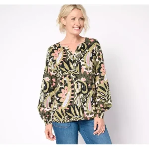Belle Boho by Kim Gravel Autumn Tapestry Smock Sleeve Blouse - a world of fashionable women's clothing, including a wide selection of dresses and trendy accessories.> Hat
