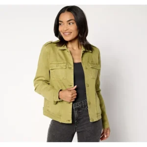 Dresses<Belle Boho by Kim Gravel Vintage Style Utility Button Jacket - a world of fashionable women's clothing, including a wide selection of dresses and trendy accessories.