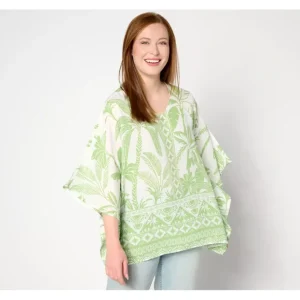 Dresses<Belle by Kim Gravel Boca Border Paradise Poncho - a world of fashionable women's clothing, including a wide selection of dresses and trendy accessories.