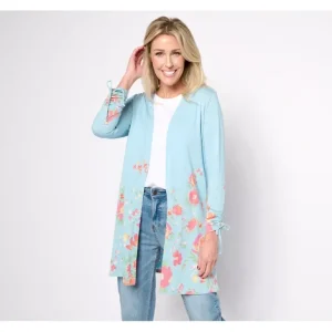 Belle by Kim Gravel Colorful Garden Slub Knit Cardigan - a world of fashionable women's clothing, including a wide selection of dresses and trendy accessories.> Dresses