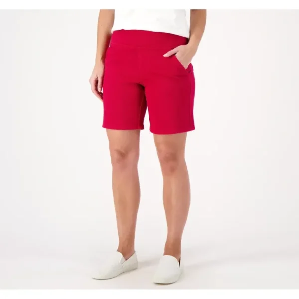 Belle by Kim Gravel Flexibelle 8" Short - a world of fashionable women's clothing, including a wide selection of dresses and trendy accessories.> Hat