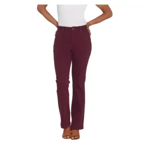 Shop All<Belle by Kim Gravel Flexibelle 5-Pkt Boot Cut Jeans Petite - a world of fashionable women's clothing, including a wide selection of dresses and trendy accessories.