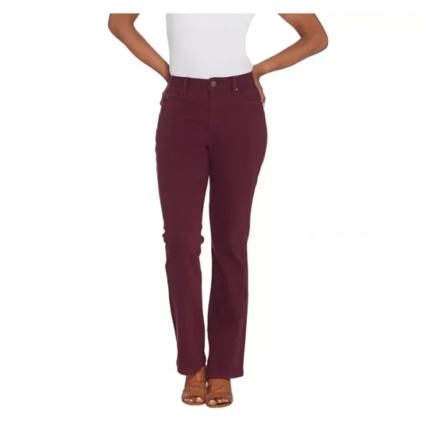 Shop All<Belle by Kim Gravel Flexibelle 5-Pocket Boot Cut Jeans Reg. - a world of fashionable women's clothing, including a wide selection of dresses and trendy accessories.