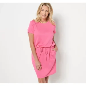 Belle by Kim Gravel Luxe French Terry Dress - a world of fashionable women's clothing, including a wide selection of dresses and trendy accessories.> Hat
