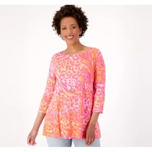 Belle by Kim Gravel Ocean Animal 3/4 Sleeve Tunic - a world of fashionable women's clothing, including a wide selection of dresses and trendy accessories.> Hat