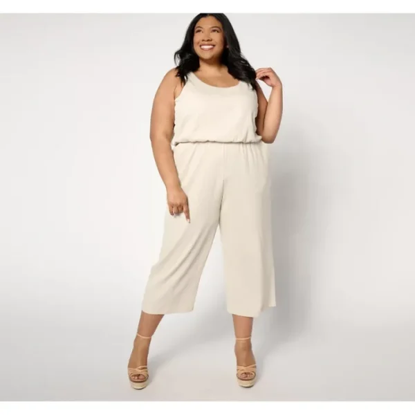 Shop All<Belle by Kim Gravel Packabelle Tank Jumpsuit - a world of fashionable women's clothing, including a wide selection of dresses and trendy accessories.