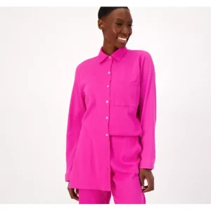 Belle by Kim Gravel Packabelle Vacay All Day Bigh Shirt - a world of fashionable women's clothing, including a wide selection of dresses and trendy accessories.> Hat