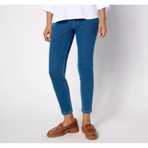 Belle by Kim Gravel Pet Flexibelle Phone Pocket Jegging - a world of fashionable women's clothing, including a wide selection of dresses and trendy accessories.> Hat