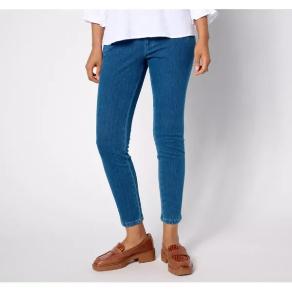 Belle by Kim Gravel Pet Flexibelle Phone Pocket Jegging - a world of fashionable women's clothing, including a wide selection of dresses and trendy accessories.> Hat