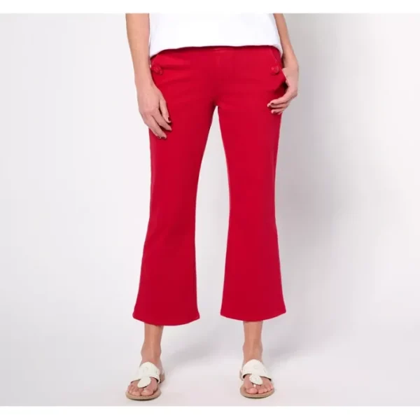 Shop All<Belle by Kim Gravel Pet Flexibelle Sailor Boot Cropped Pant - a world of fashionable women's clothing, including a wide selection of dresses and trendy accessories.