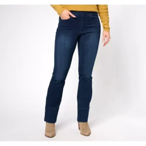 Belle by Kim Gravel Pet Primabelle Mega Hem Bootcut Jean - a world of fashionable women's clothing, including a wide selection of dresses and trendy accessories.> Hat