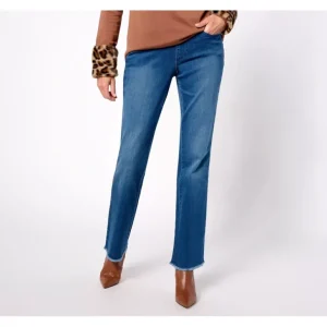 Belle by Kim Gravel Pet TripleLuxe Denim Boot-Cut Jean - a world of fashionable women's clothing, including a wide selection of dresses and trendy accessories.> Hat