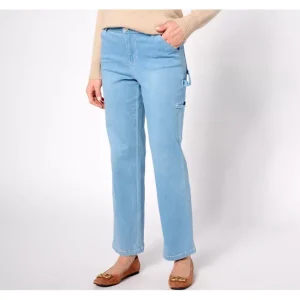 Fashion<Belle by Kim Gravel Pet TripleLuxe Denim Carpenter Jean - a world of fashionable women's clothing, including a wide selection of dresses and trendy accessories.