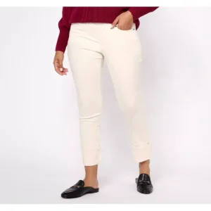 Belle by Kim Gravel Pet TripleLuxe Twill Mega Cuff Ankle Jean - a world of fashionable women's clothing, including a wide selection of dresses and trendy accessories.> Hat