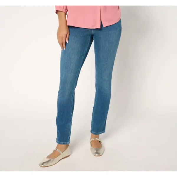 Belle by Kim Gravel Petite Flexibelle Paisley Belle Curve Jean - a world of fashionable women's clothing, including a wide selection of dresses and trendy accessories.> Hat