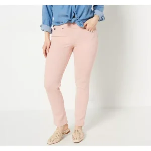 Belle by Kim Gravel Petite Flexibelle Slim-Leg Jeans - a world of fashionable women's clothing, including a wide selection of dresses and trendy accessories.> Hat