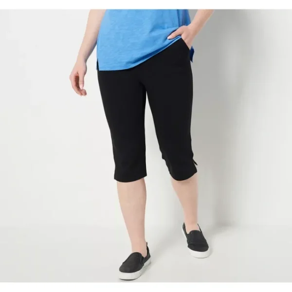 Shop All<Belle by Kim Gravel Petite Ponte Skimmer with Pockets - a world of fashionable women's clothing, including a wide selection of dresses and trendy accessories.