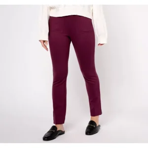 Belle by Kim Gravel Petite Ponte Utility Pant - a world of fashionable women's clothing, including a wide selection of dresses and trendy accessories.> Hat