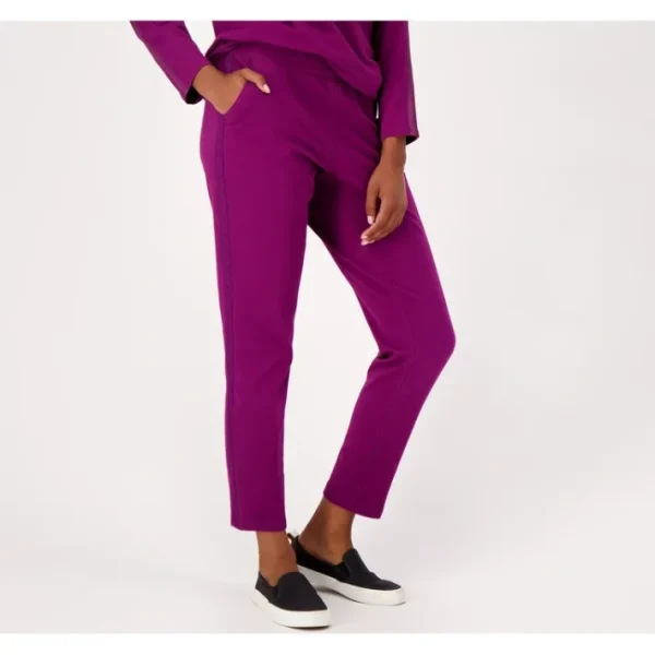 Shop All<Belle by Kim Gravel Petite Side Stripe Pant - a world of fashionable women's clothing, including a wide selection of dresses and trendy accessories.