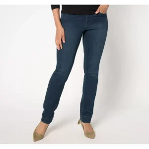 Belle by Kim Gravel Petite TripleLuxe Denim Pant - a world of fashionable women's clothing, including a wide selection of dresses and trendy accessories.> Hat
