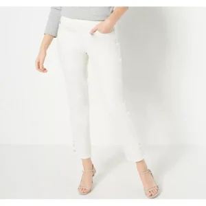 Belle by Kim Gravel Petite TripleLuxe Twill Jeans - a world of fashionable women's clothing, including a wide selection of dresses and trendy accessories.> Hat