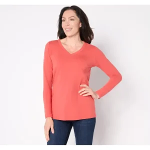 Belle by Kim Gravel Primabelle Knit Long Sleeve V-Neck Top - a world of fashionable women's clothing, including a wide selection of dresses and trendy accessories.> Hat
