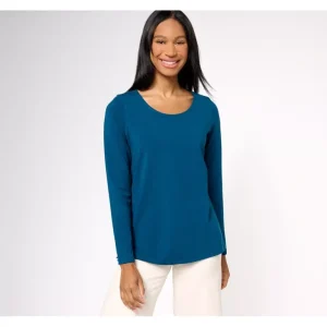 Belle by Kim Gravel Primabelle Long Sleeve Scoop Neck Top - a world of fashionable women's clothing, including a wide selection of dresses and trendy accessories.> Hat