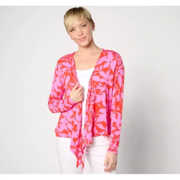 Shop All<Belle by Kim Gravel Rayon Spandex Pop Floral Shrug - a world of fashionable women's clothing, including a wide selection of dresses and trendy accessories.