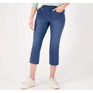 Belle by Kim Gravel Reg Primabelle Straight Leg Cropped Jean - a world of fashionable women's clothing, including a wide selection of dresses and trendy accessories.> Hat