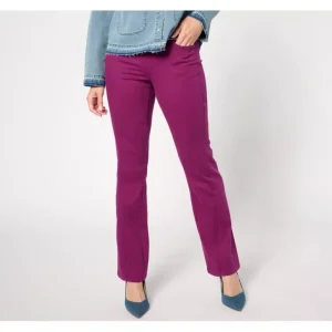 Belle by Kim Gravel Reg Primabelle Twill Forward Boot Cut Jeans - a world of fashionable women's clothing, including a wide selection of dresses and trendy accessories.> Hat