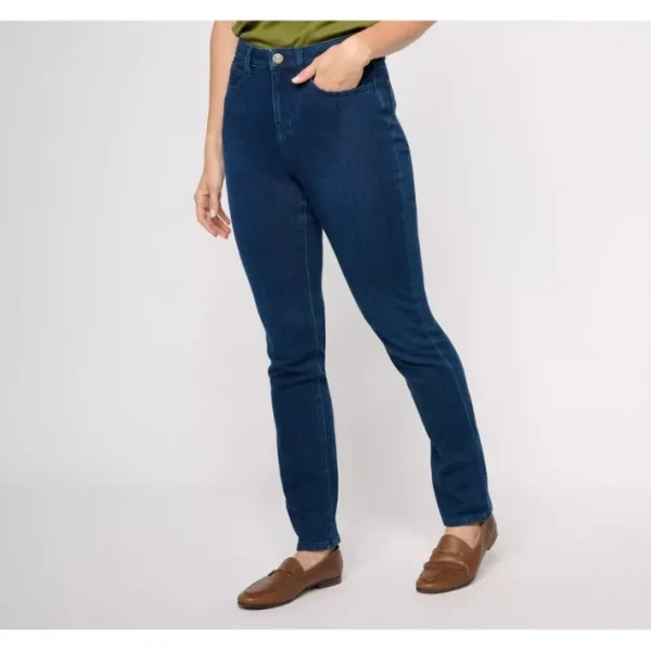 Shop All<Belle by Kim Gravel Regular Flexibelle High Waist Jean - a world of fashionable women's clothing, including a wide selection of dresses and trendy accessories.