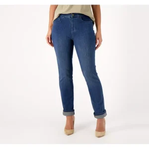 Belle by Kim Gravel Regular Flexibelle Rollabelle Jean - a world of fashionable women's clothing, including a wide selection of dresses and trendy accessories.> Hat