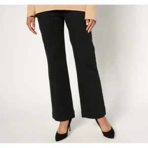 Dresses<Belle by Kim Gravel Regular TripleLuxe Twill Dressy Trouser Jean - a world of fashionable women's clothing, including a wide selection of dresses and trendy accessories.