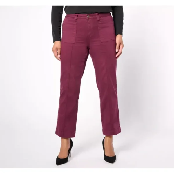 Shop All<Belle by Kim Gravel Regular TripleLuxe Twill Gaucho - a world of fashionable women's clothing, including a wide selection of dresses and trendy accessories.