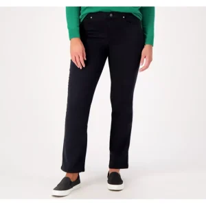 Belle by Kim Gravel Regular Twill TripleLuxe Boot Cut Jean - a world of fashionable women's clothing, including a wide selection of dresses and trendy accessories.> Hat