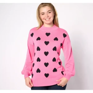 Belle by Kim Gravel Take Heart Intarsia Sweater - a world of fashionable women's clothing, including a wide selection of dresses and trendy accessories.> Hat