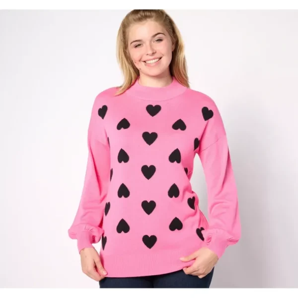 Belle by Kim Gravel Take Heart Intarsia Sweater - a world of fashionable women's clothing, including a wide selection of dresses and trendy accessories.> Hat