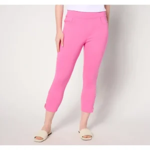 Belle by Kim Gravel Tall Coastal Crop Perfect Ponte Pants - a world of fashionable women's clothing, including a wide selection of dresses and trendy accessories.> Coats