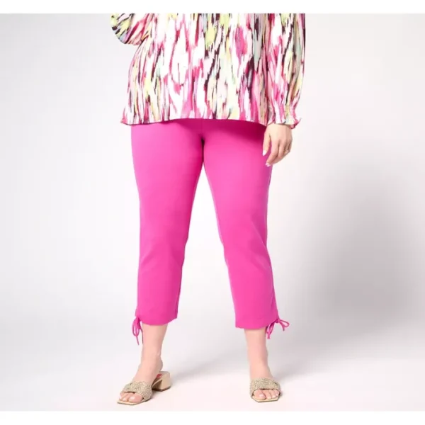 Shop All<Belle by Kim Gravel Tall Ponte Convertibelle Crop Pant - a world of fashionable women's clothing, including a wide selection of dresses and trendy accessories.