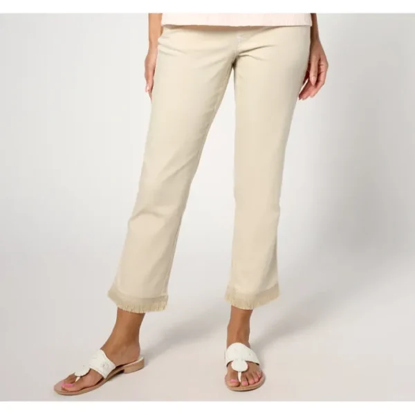 Shop All<Belle by Kim Gravel Tall TripleLuxe Tiki Island Fringe Pant - a world of fashionable women's clothing, including a wide selection of dresses and trendy accessories.