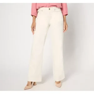 Dresses<Belle by Kim Gravel Tall TripleLuxe Twill Dressy Trouser Jean - a world of fashionable women's clothing, including a wide selection of dresses and trendy accessories.