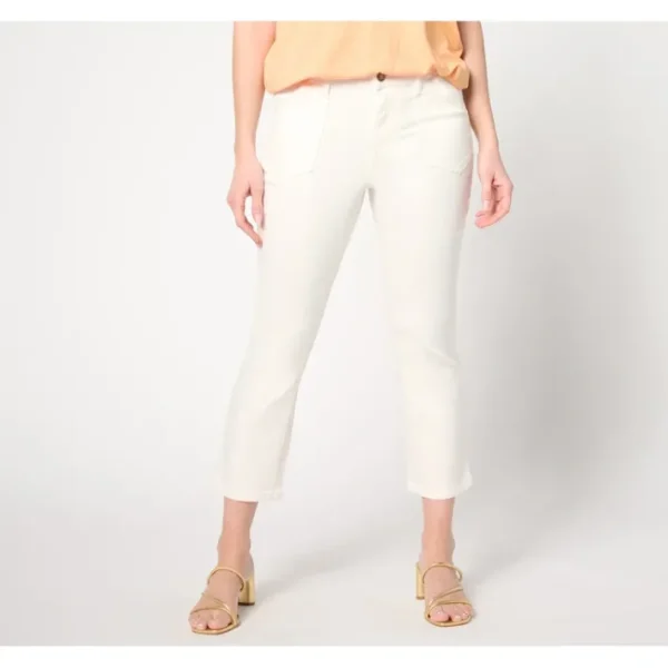 Shop All<Belle by Kim Gravel Tall Tripleluxe Twill Fun Pocket Jean - a world of fashionable women's clothing, including a wide selection of dresses and trendy accessories.