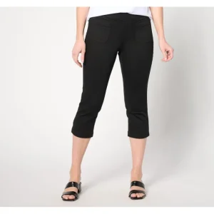 Belle by Kim Gravel Tall TripleLuxe Twill Patch Pocket Capri - a world of fashionable women's clothing, including a wide selection of dresses and trendy accessories.> Hat