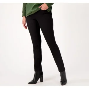 Belle by Kim Gravel TripleLuxe Pet Twill Straight Leg Jeans - a world of fashionable women's clothing, including a wide selection of dresses and trendy accessories.> Hat