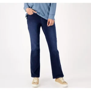Belle by Kim Gravel TripleLuxe Reg Denim Classic Boot Cut Jean - a world of fashionable women's clothing, including a wide selection of dresses and trendy accessories.> Hat