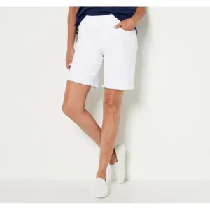 Belle by Kim Gravel TripleLuxe Twill 5-Pocket 8" Shorts - a world of fashionable women's clothing, including a wide selection of dresses and trendy accessories.> Hat