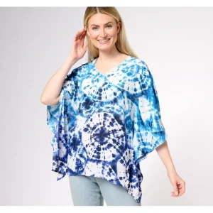 Belle by Kim Gravel Woven Aloha Poncho - a world of fashionable women's clothing, including a wide selection of dresses and trendy accessories.> Hat