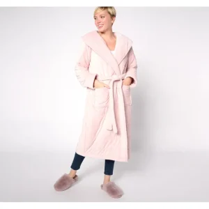Berkshire Homewear Quilted Baby Fleece Shawl Collar Robe - a world of fashionable women's clothing, including a wide selection of dresses and trendy accessories.> Hat
